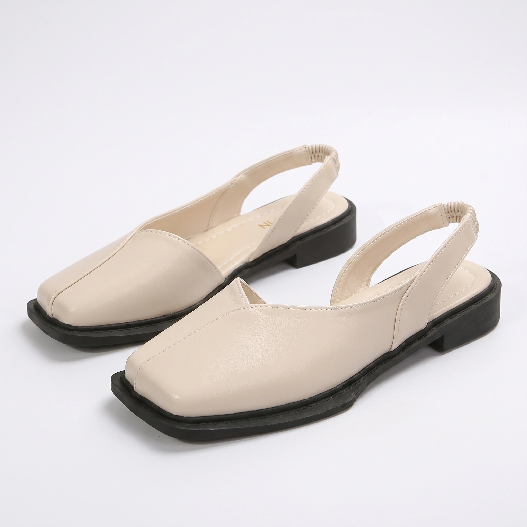 Close up view of the Womens Retro Flat Sandals showing intricate stitching and textured fabric, perfect for enhancing summer outfits with a touch.