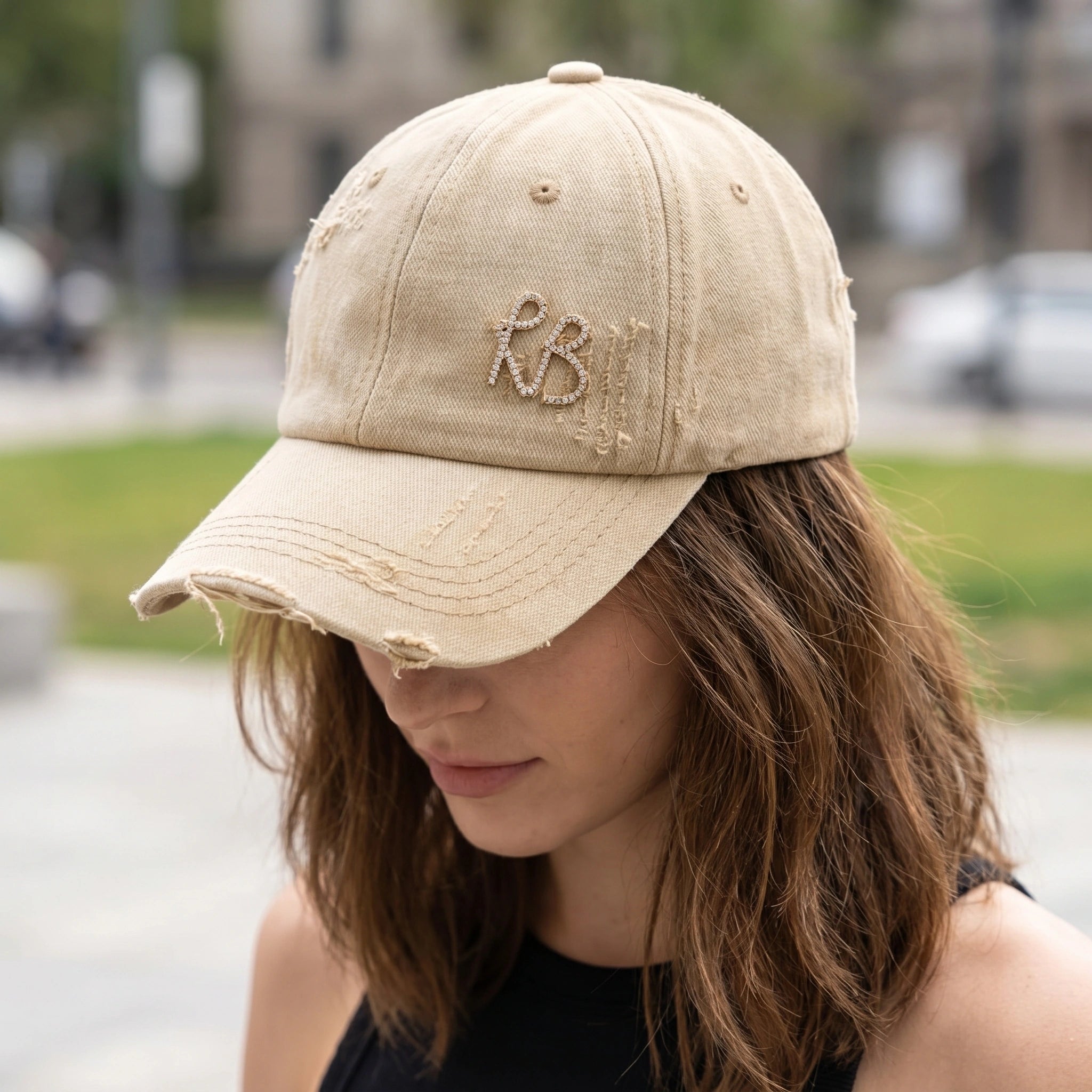 Anna Trendy Water Washed Fashion Baseball Cap Youth
