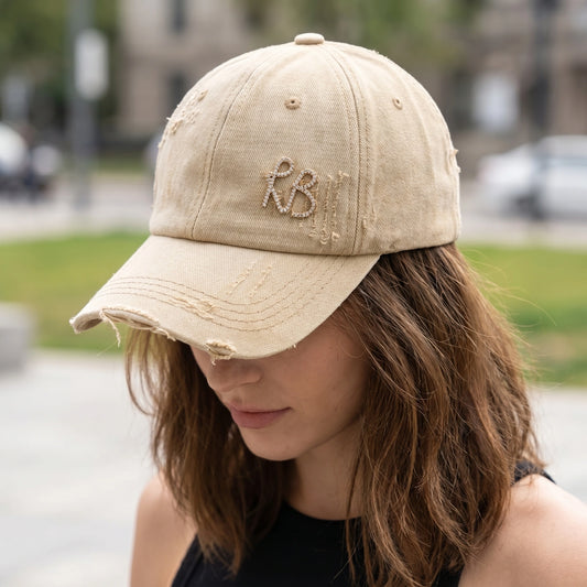 Anna Trendy Water Washed Fashion Baseball Cap Youth