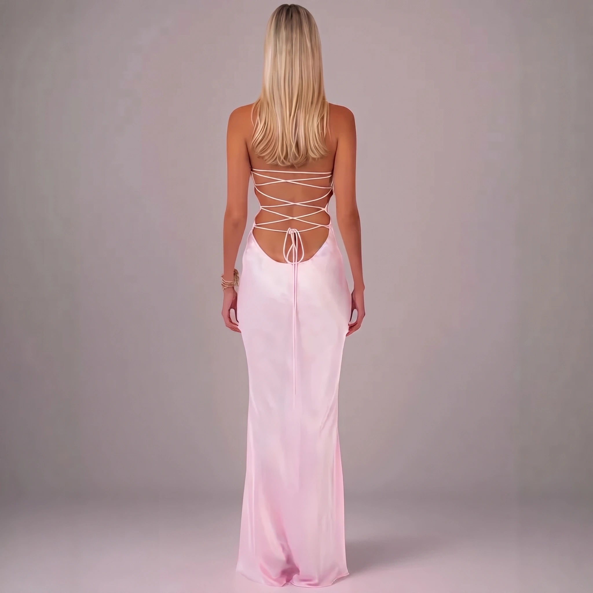 Close up view of the Womens Sexy Summer Bodycon Dress showing its smooth fabric texture, intricate stitching, and flattering silhouette details.