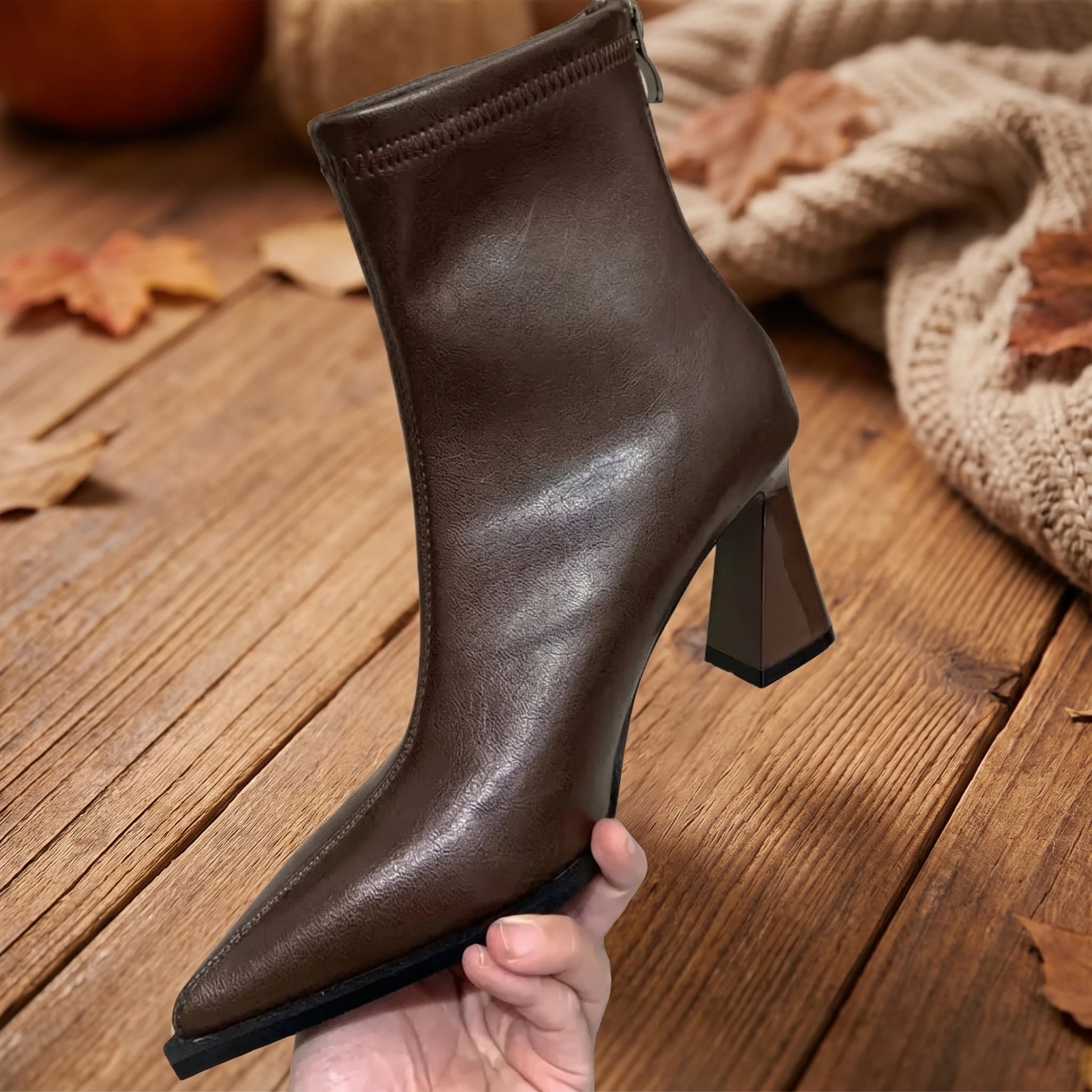 Isabella Womens Elegant Chic Orthopedic Short Boots