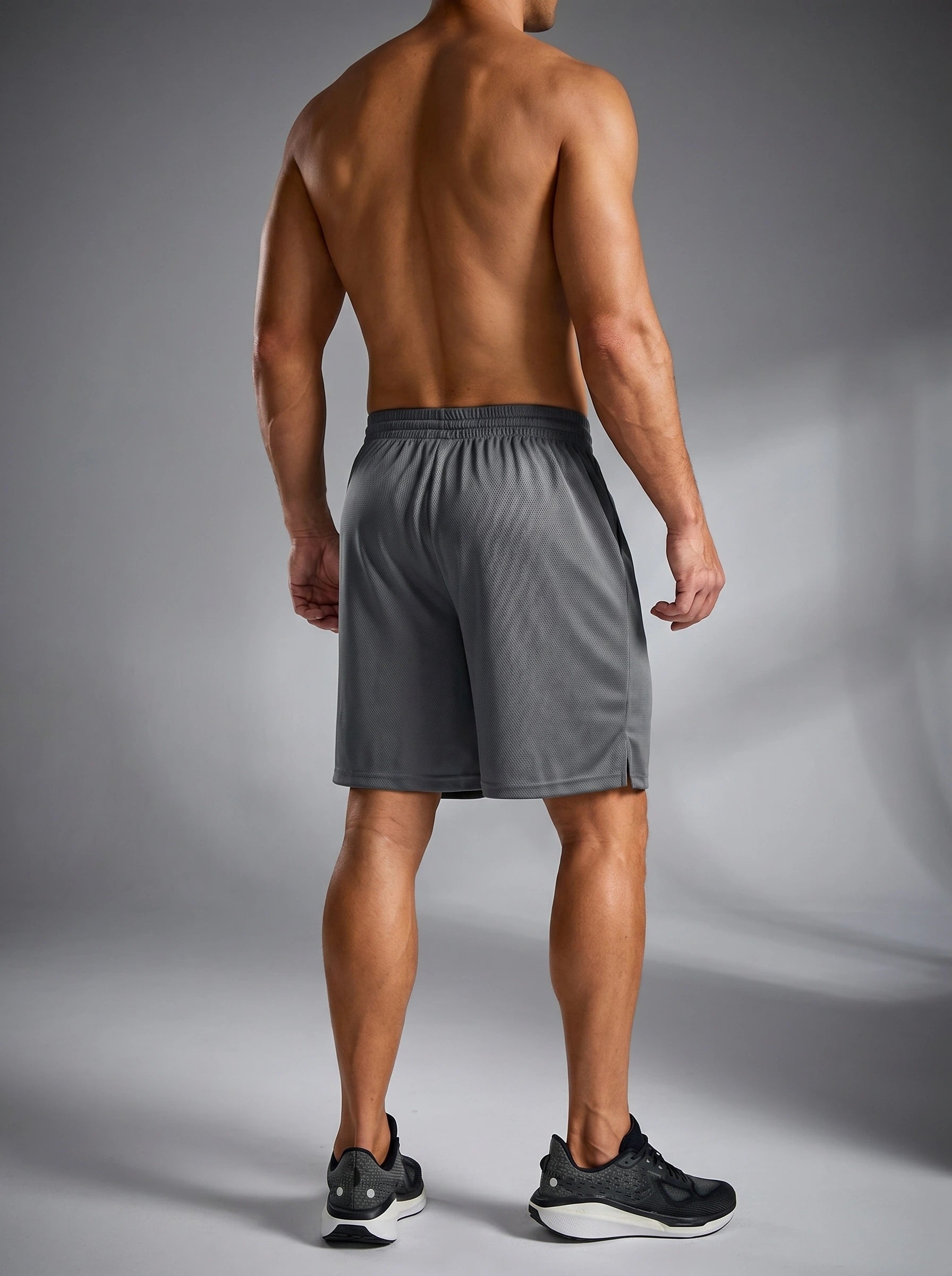 Liam Mens Lightweight Breathable Summer Workout Shorts