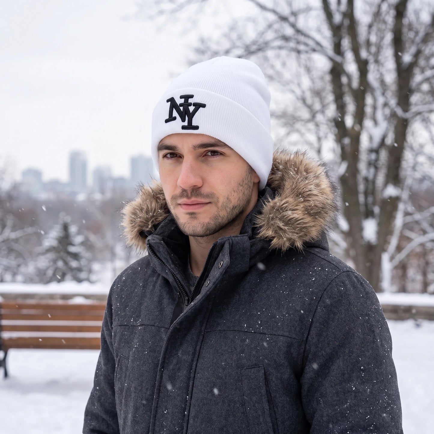 Liam Mens Casual Warm Winter Beanie