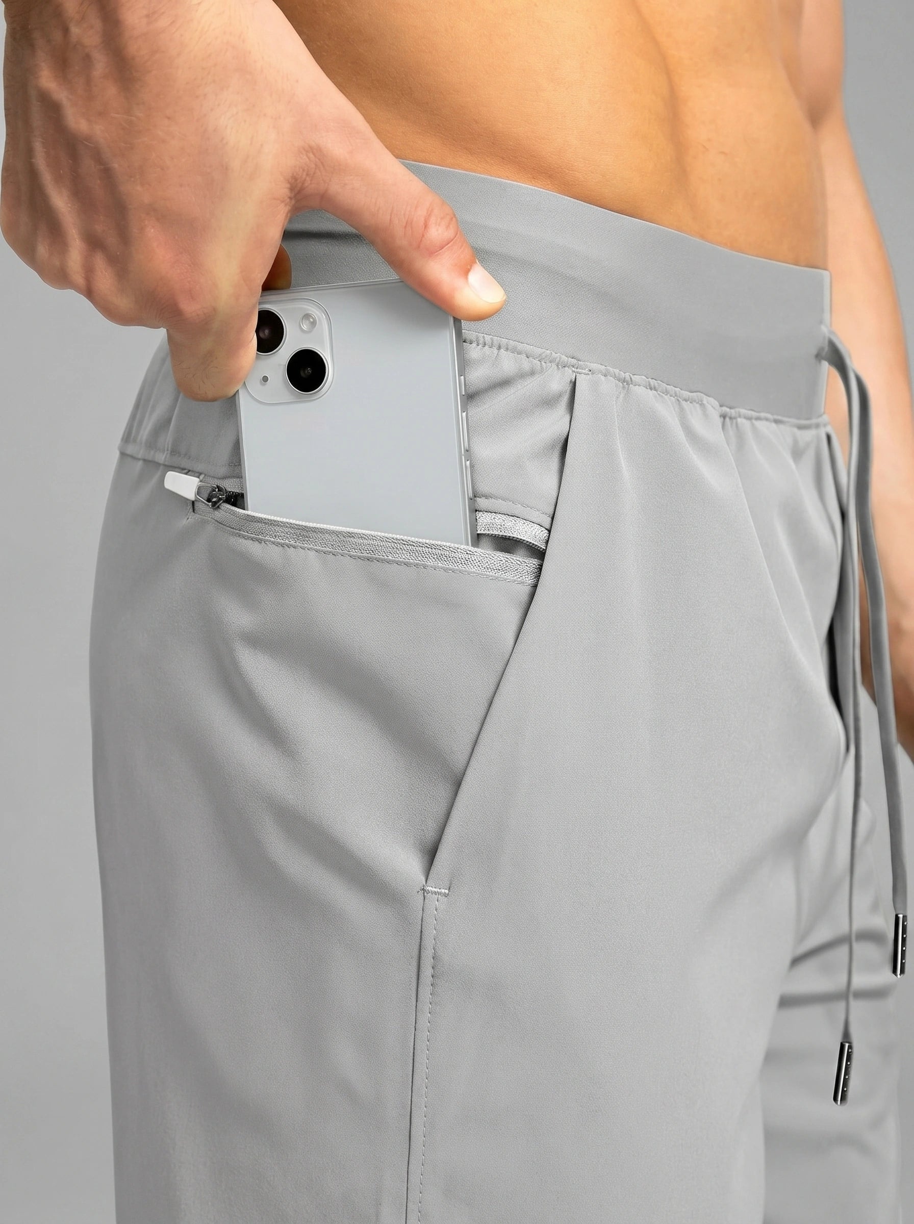 Liam Mens Lightweight Quick Dry Athletic Shorts