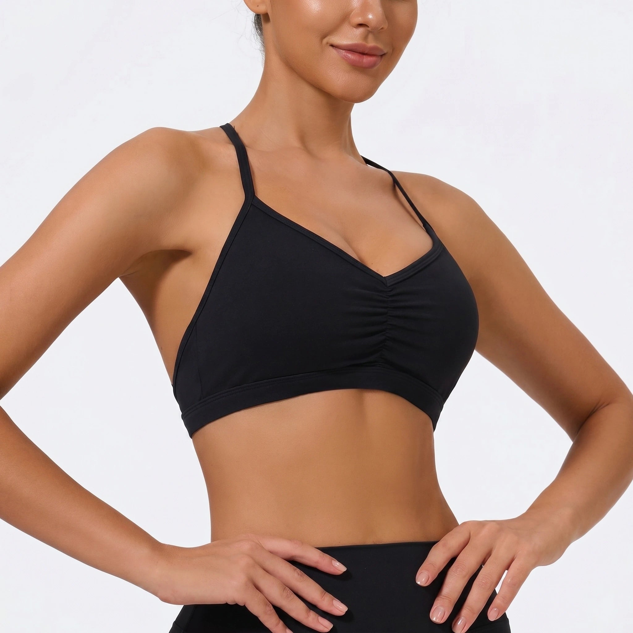Amelia Womens Sleek Supportive Summer Sports Bra
