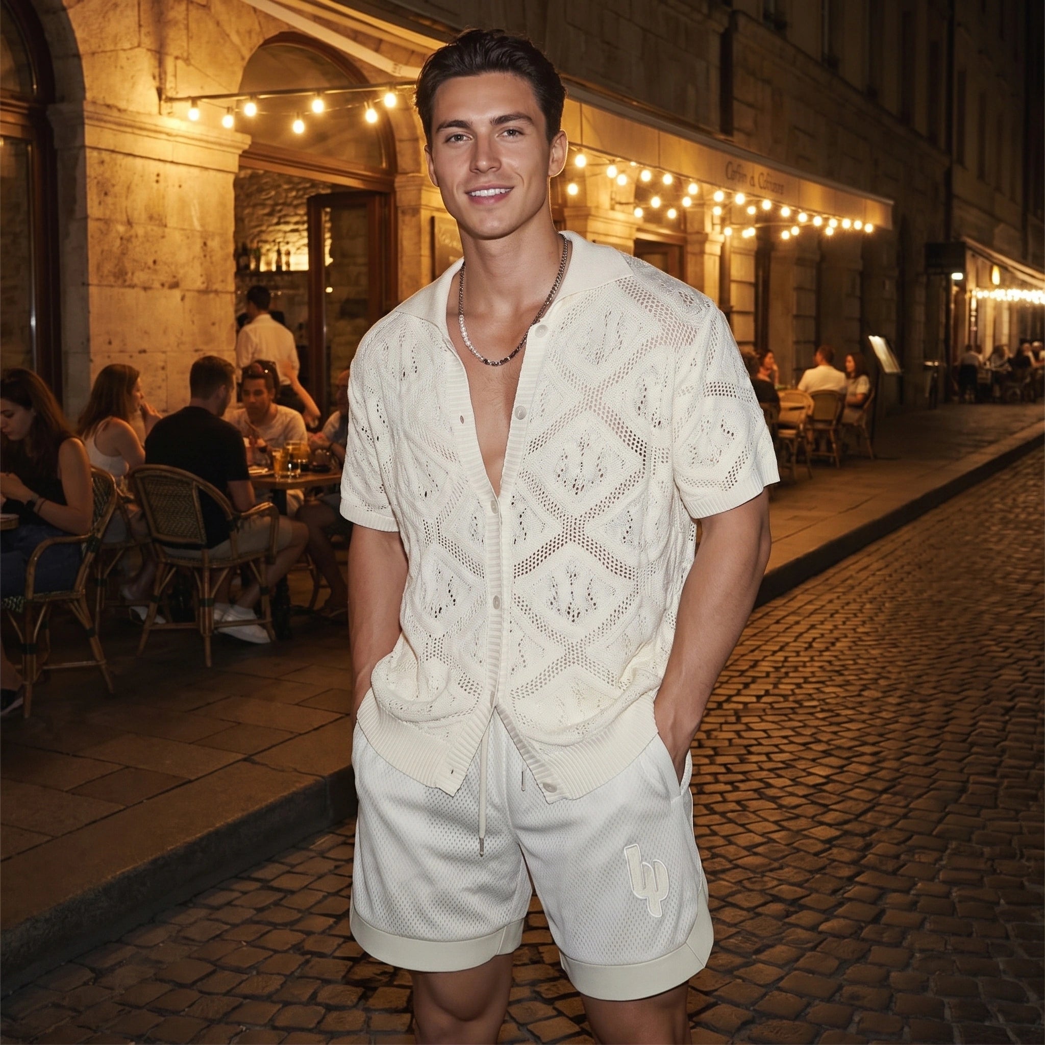 Axel Mens Stylish Breathable Summer Top