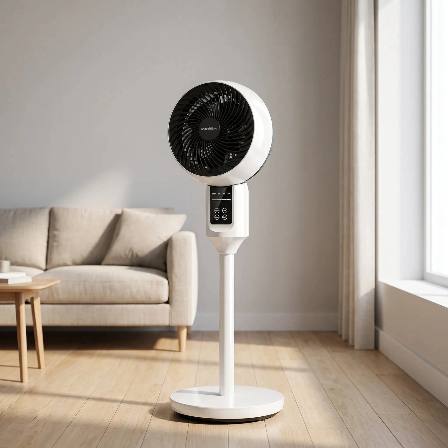 Moderner 3D Zirkulationsventilator Aerovibe