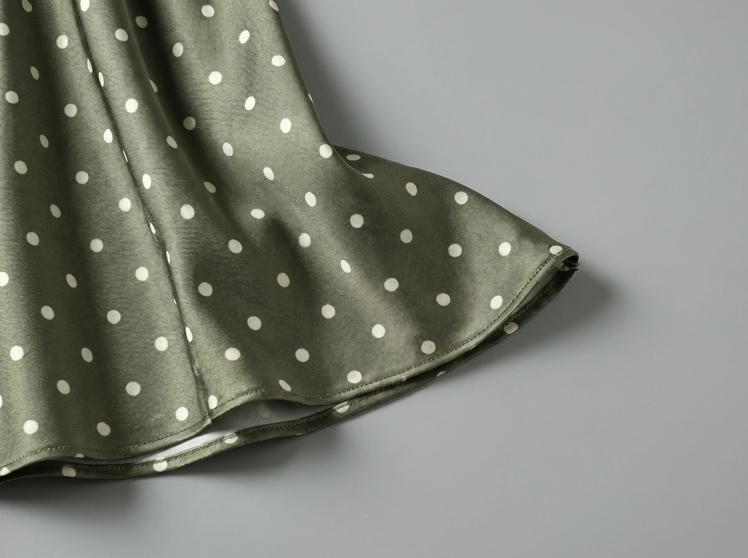 Isabella Womens Playful Polka Dot Spring Midi Skirt