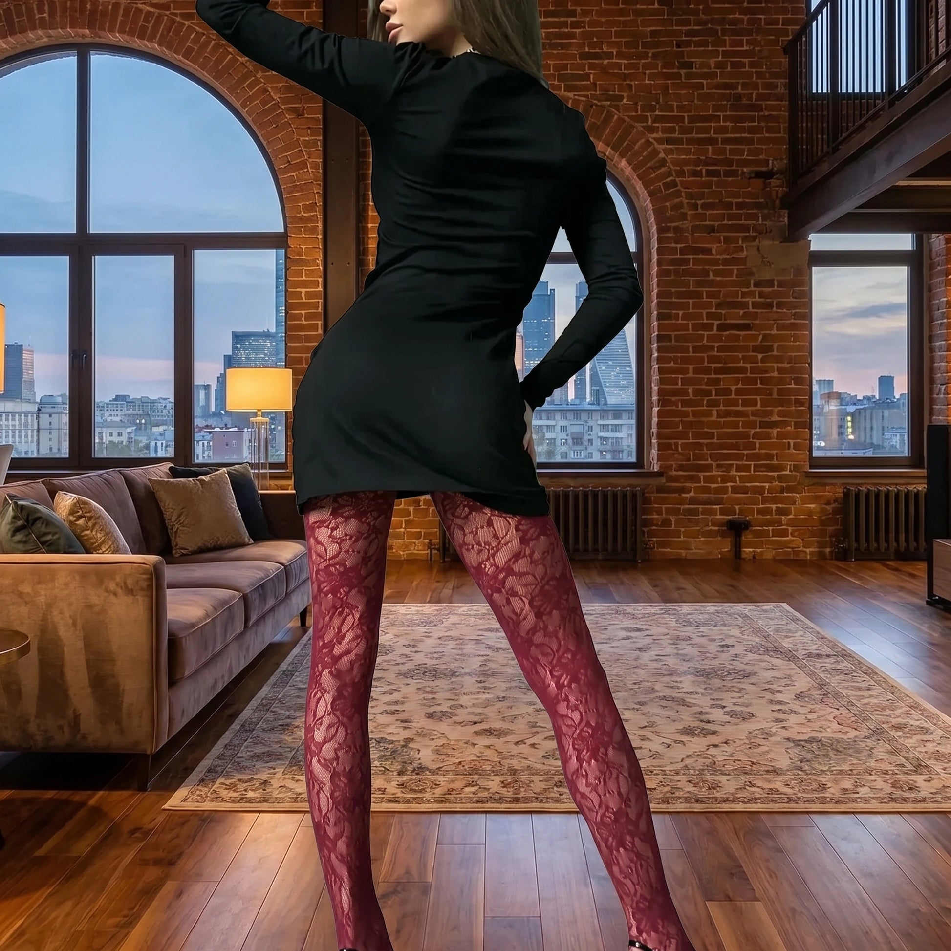 Amelia Womens Trendy Chic Autumn Tights