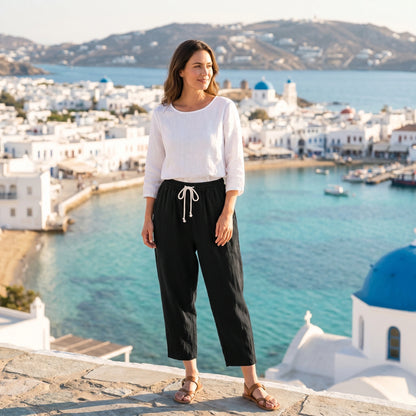 Isabella Womens Effortless Relaxed Summer Trousers