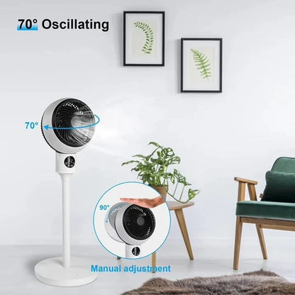 Höhenverstellbarer Moderner Tischventilator Breeziq