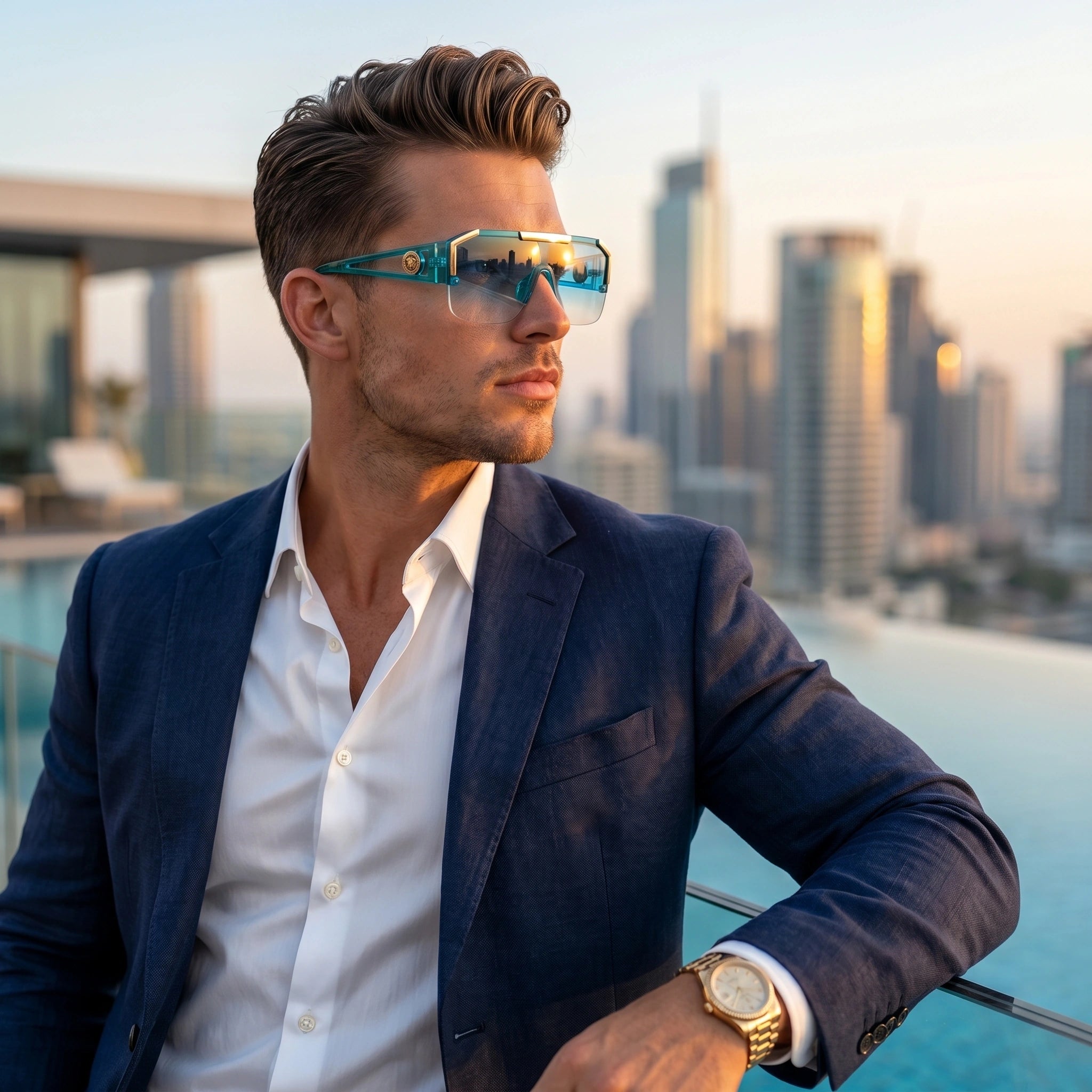 Liam Mens Effortless Stylish Sunglasses