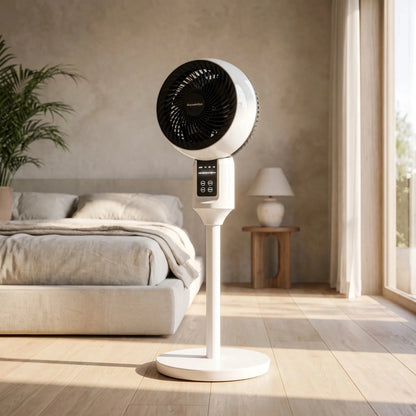 Leiser Oszillierender Standventilator Mit Fernbedienung Aeroflow