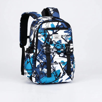 Abstract Print School Rucksack Scholum