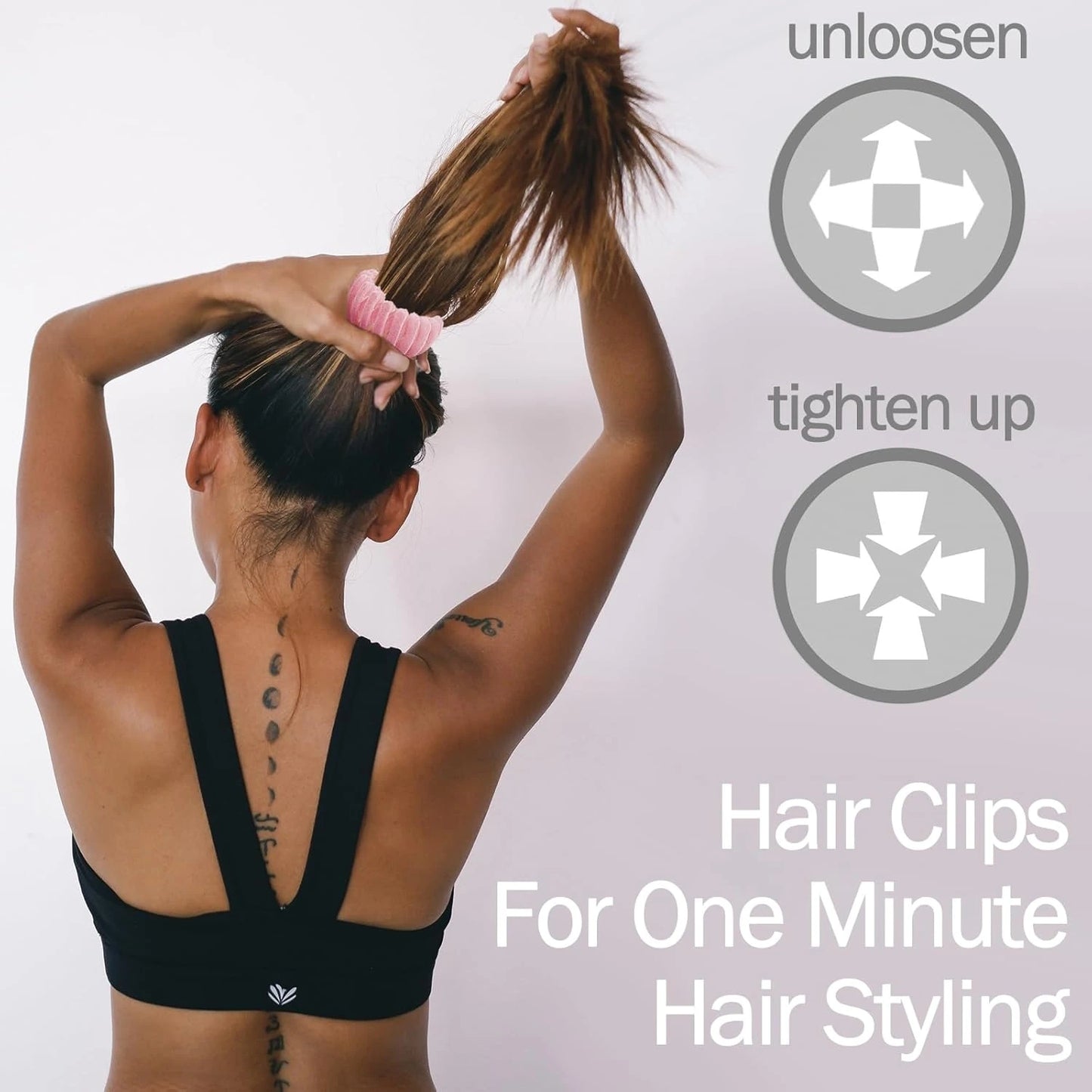 Stylish Bird's Nest Hair Clips Set of 3 Set 1 Nora Luxe