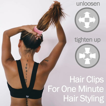 Stylish Bird's Nest Hair Clips Set of 3 Set 1 Nora Luxe