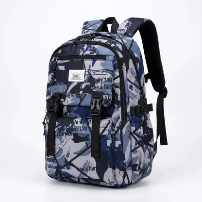 Abstract Print School Rucksack Scholum