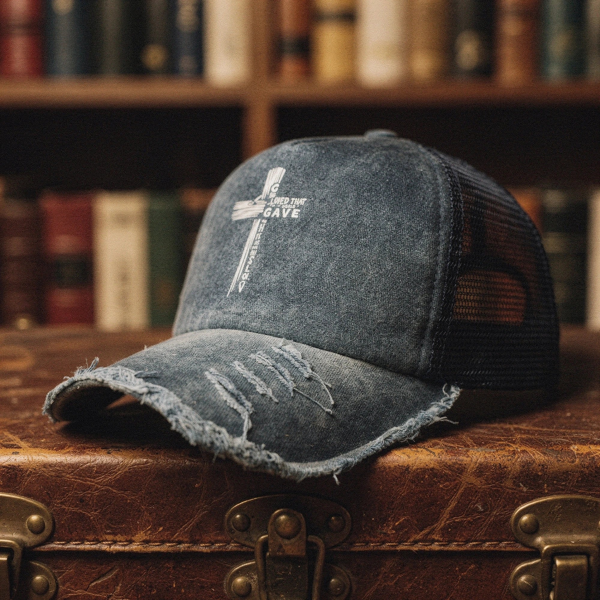 Light pink summer baseball cap made of breathable fabric, featuring a curved brim and adjustable strap, view