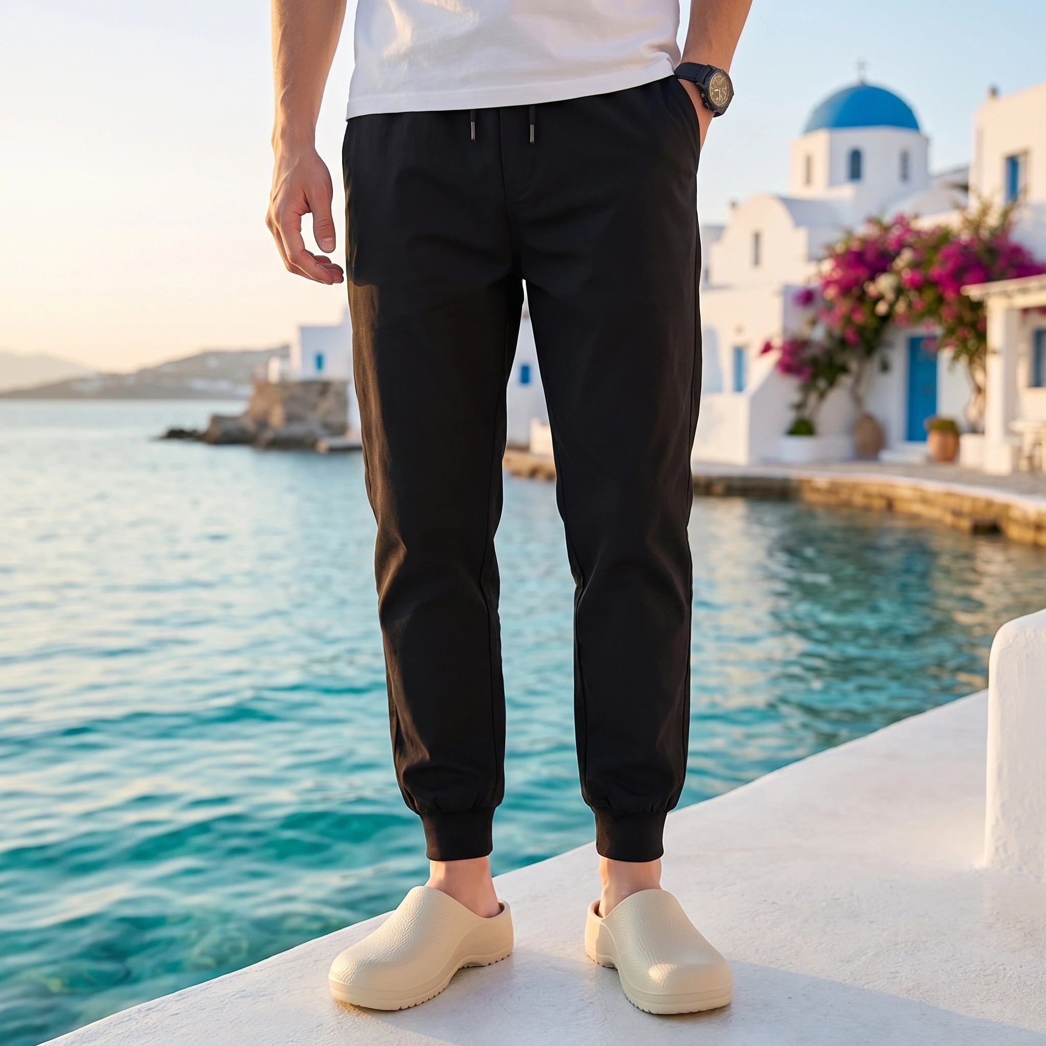 Mason Mens Durable Casual Summer Clogs