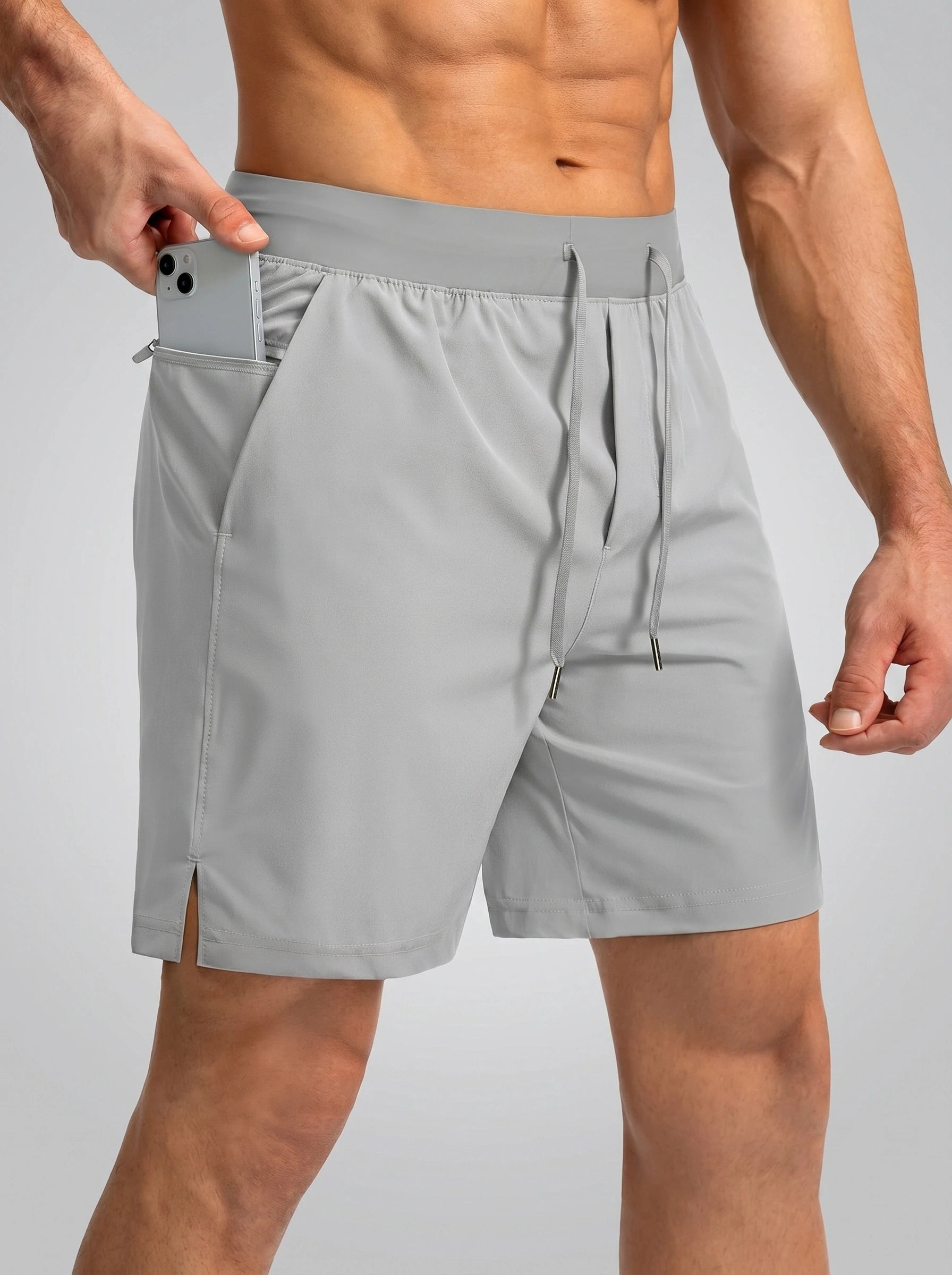 Liam Mens Lightweight Quick Dry Athletic Shorts