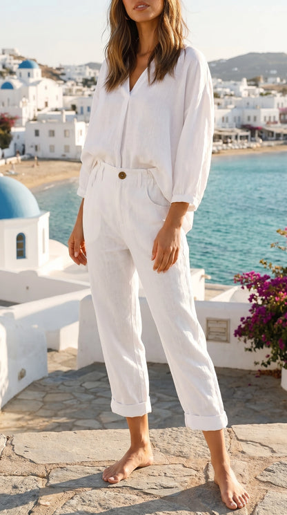 Bianca Womens Effortless Relaxed Summer Pants