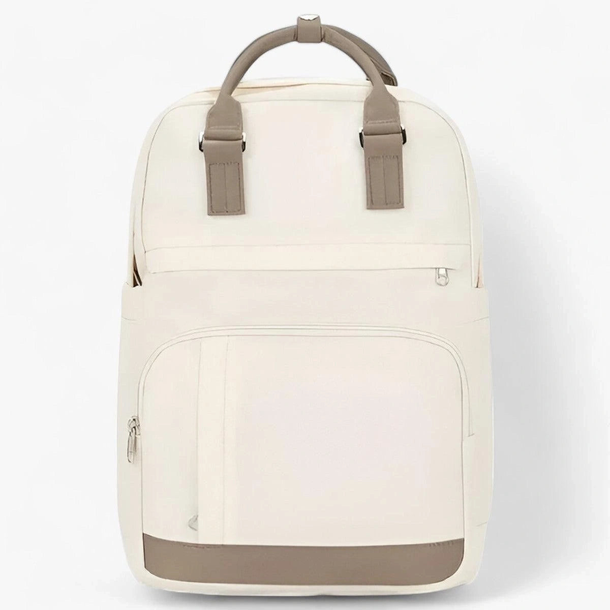 Urban Style Waterproof Backpack Mira Beige Nora Luxe