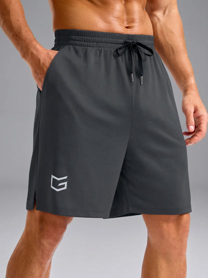 Liam Mens Lightweight Breathable Summer Workout Shorts