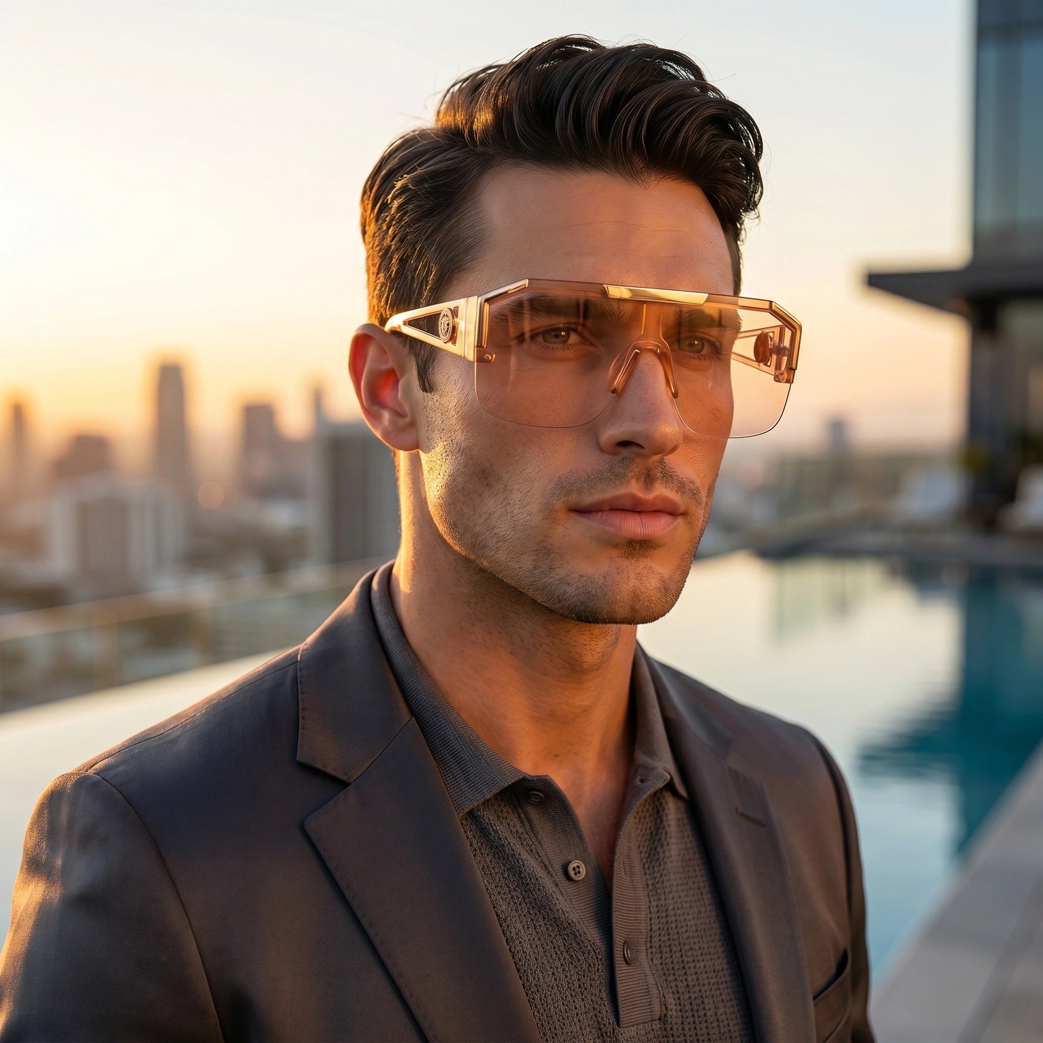 Liam Mens Effortless Stylish Sunglasses