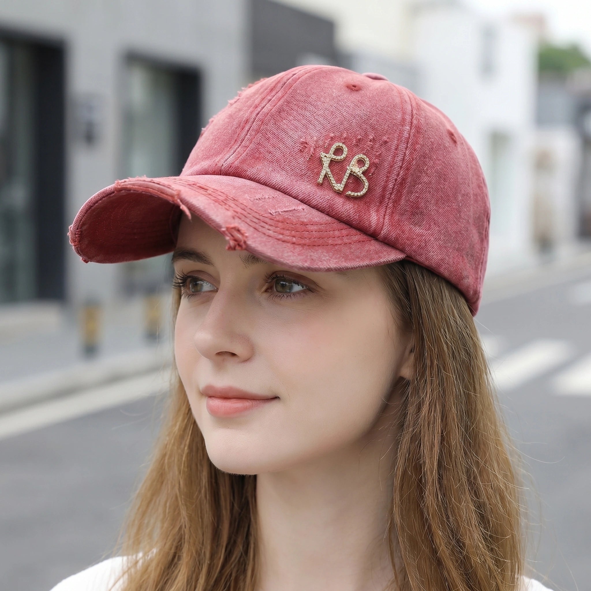 Anna Trendy Water Washed Fashion Baseball Cap Youth