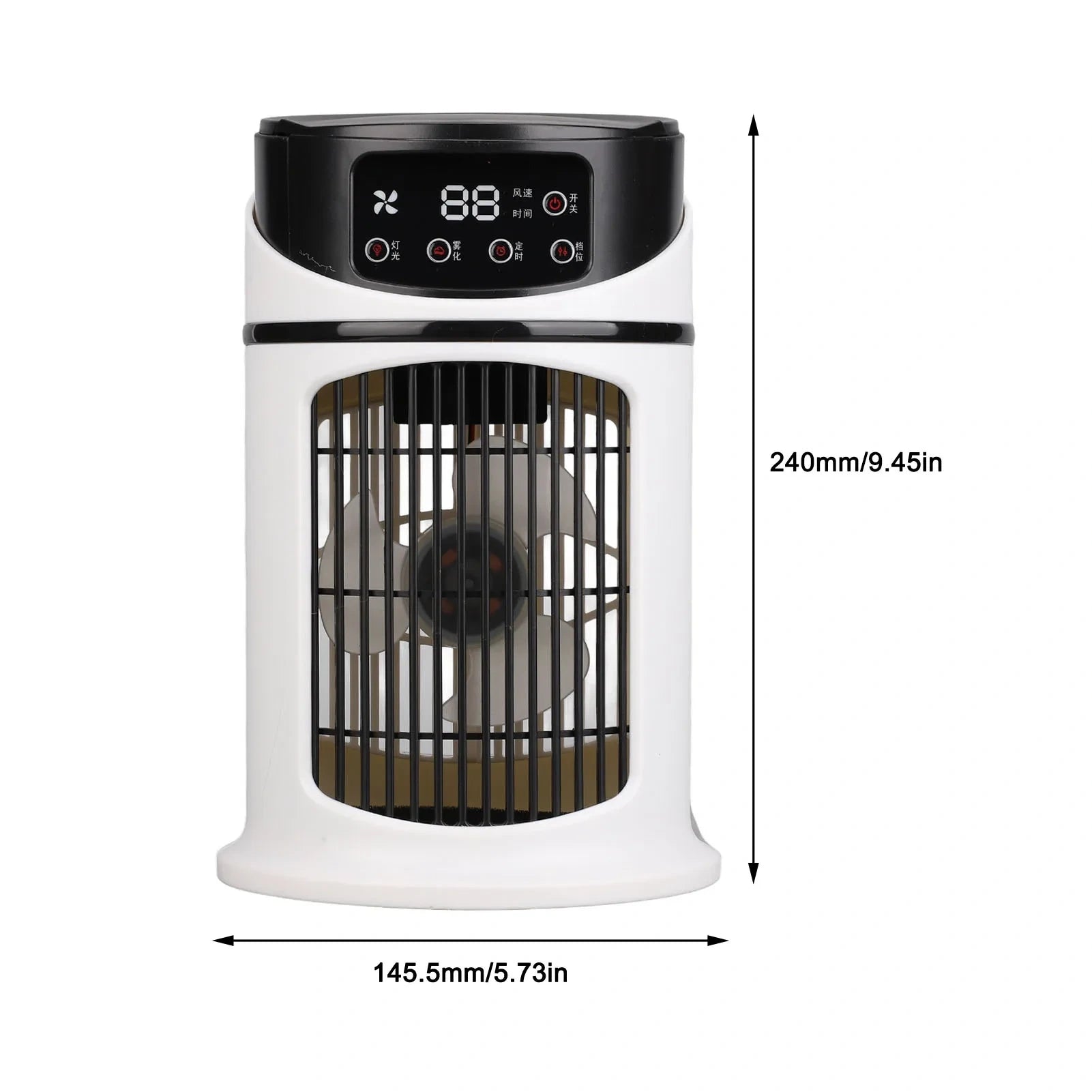 Of control panel highlighting adjustable settings, user friendly buttons, and clear display for temperature and mode selection