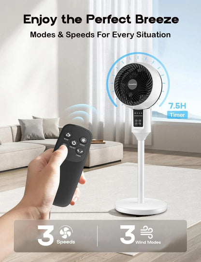 Flexibler Moderner Raumluftzirkulator Circuliq
