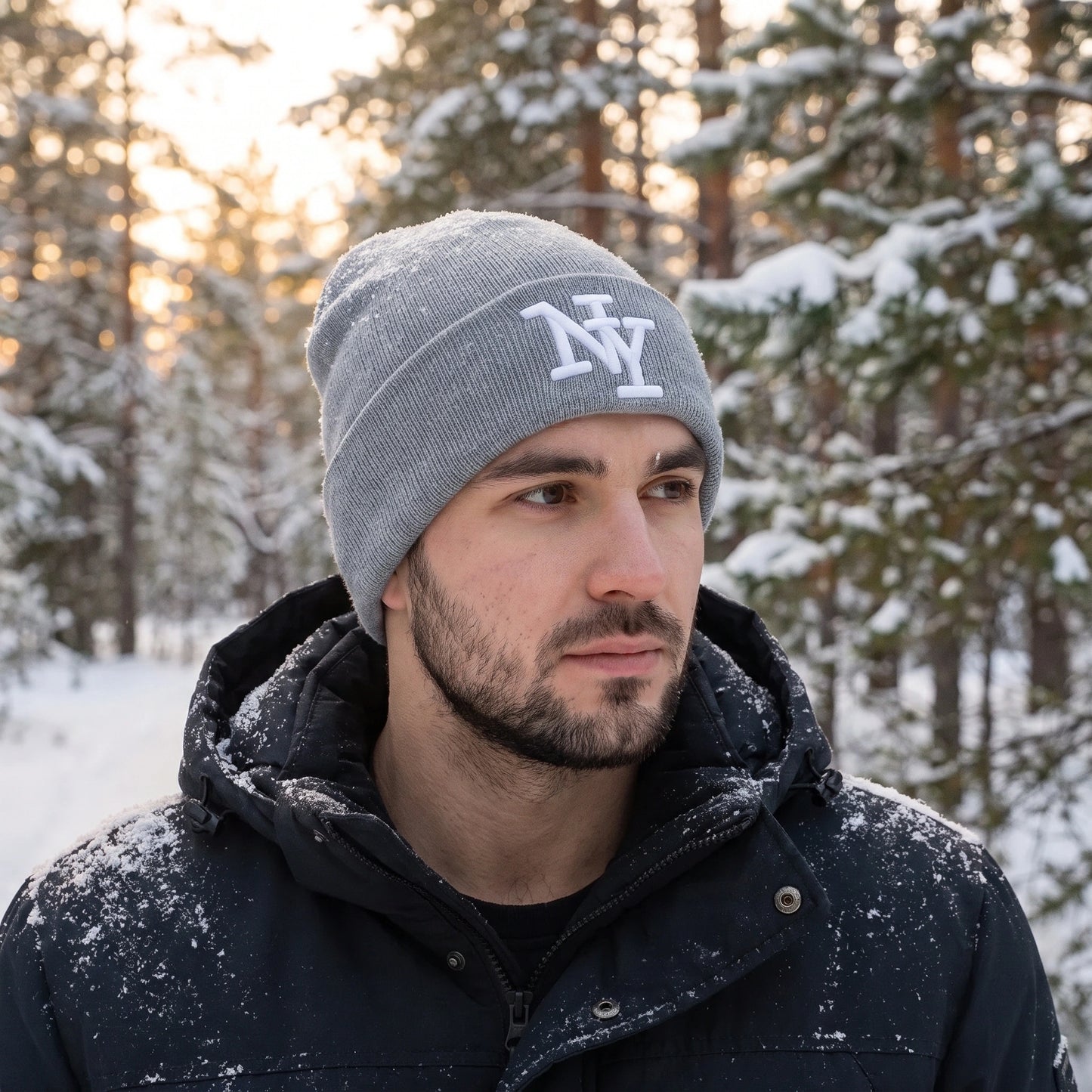 Liam Mens Casual Warm Winter Beanie