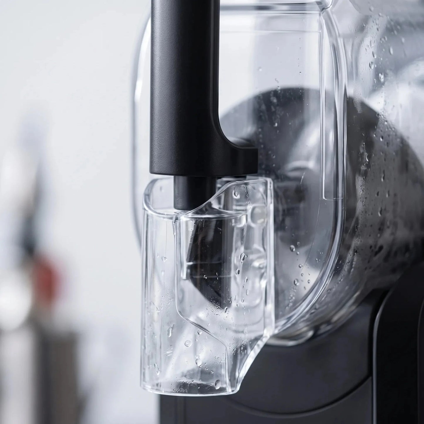 Of the slush machine's digital control panel showcasing temperature settings and user friendly interface for easy operation
