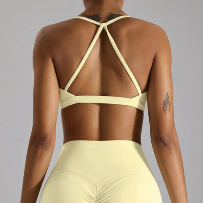 Amelia Womens Sleek Supportive Summer Sports Bra