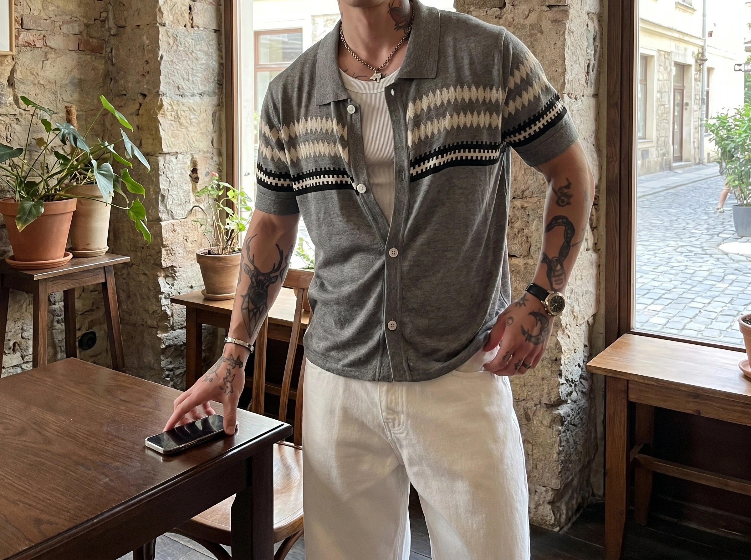 Oliver Mens Retro Versatile Summer Jacket