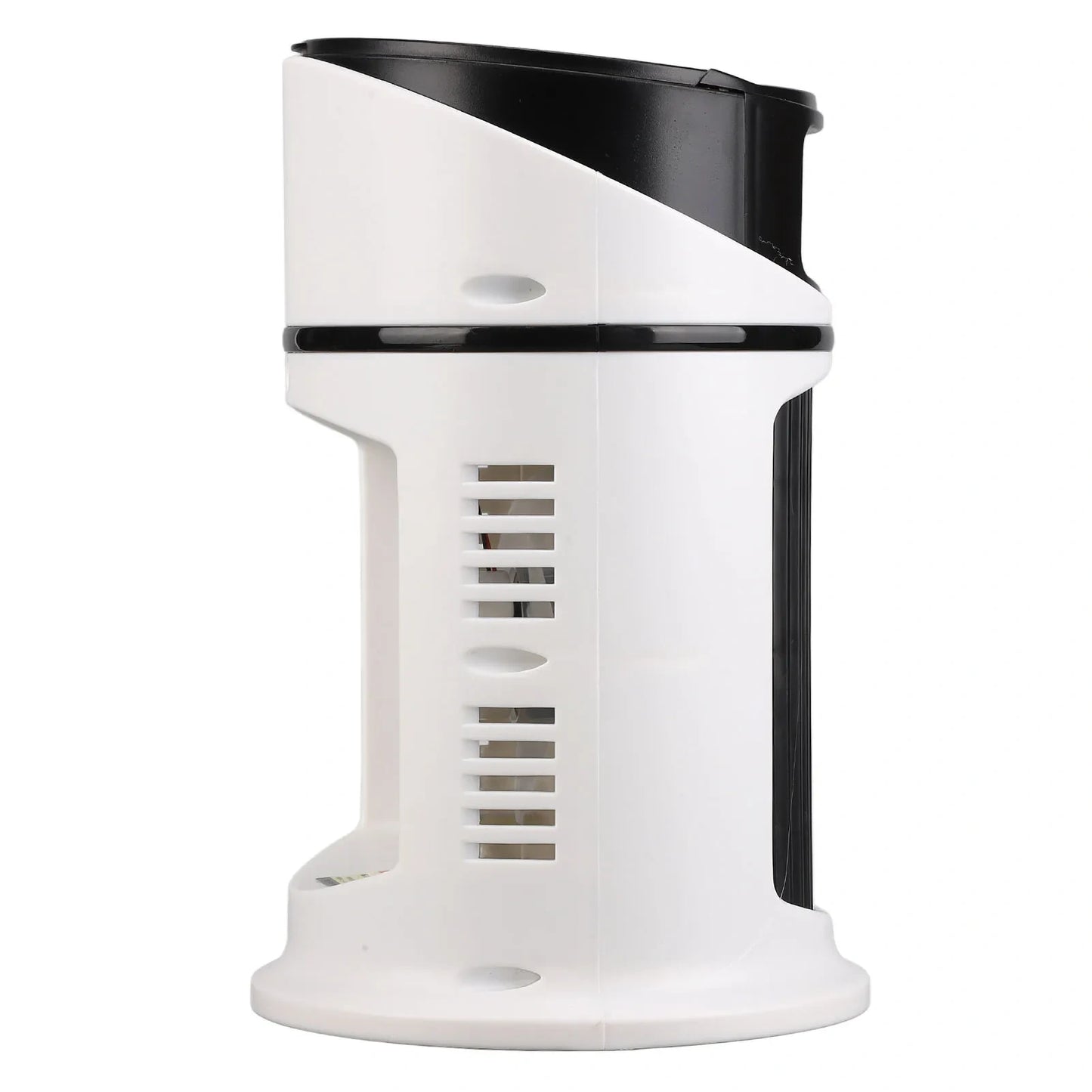 Of the portable air conditioner's control panel highlighting temperature settings, fan speeds, and a convenient built in timer