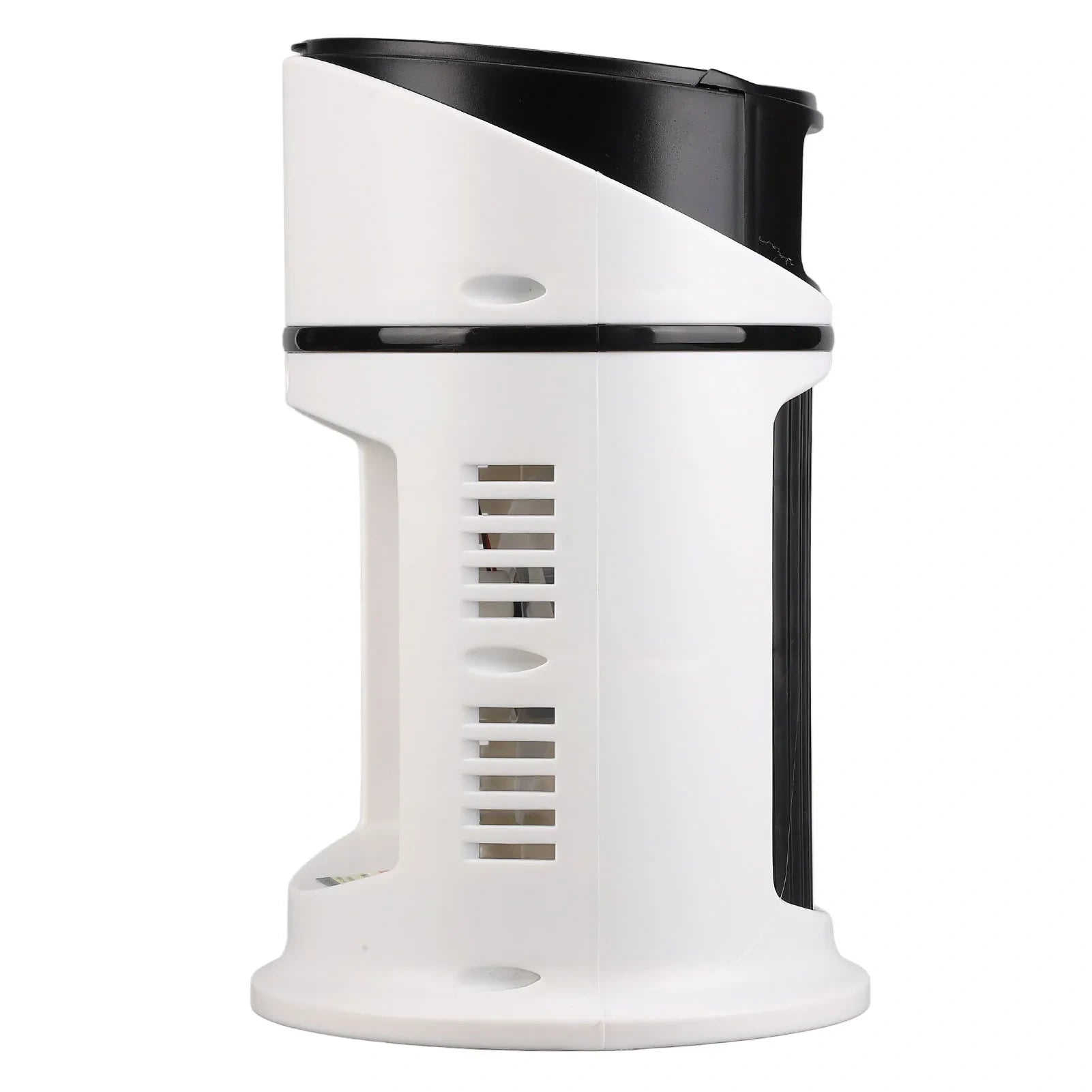Of the portable air conditioner's control panel highlighting temperature settings, fan speeds, and a convenient built in timer