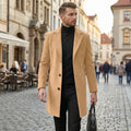 William Mens Stylish Tailored Autumn Trench Coat