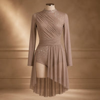 Dusty Pink High-low