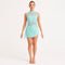 Light Blue Strappy Skirt
