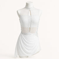Ivory Strappy Skirt
