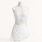 Ivory Strappy Skirt