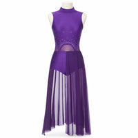 Purple Fringe Dress