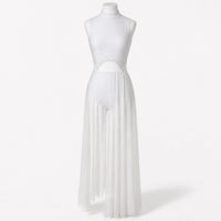 White Fringe Dress