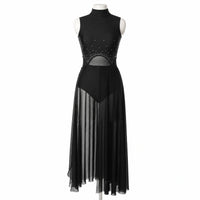 Black Fringe Dress