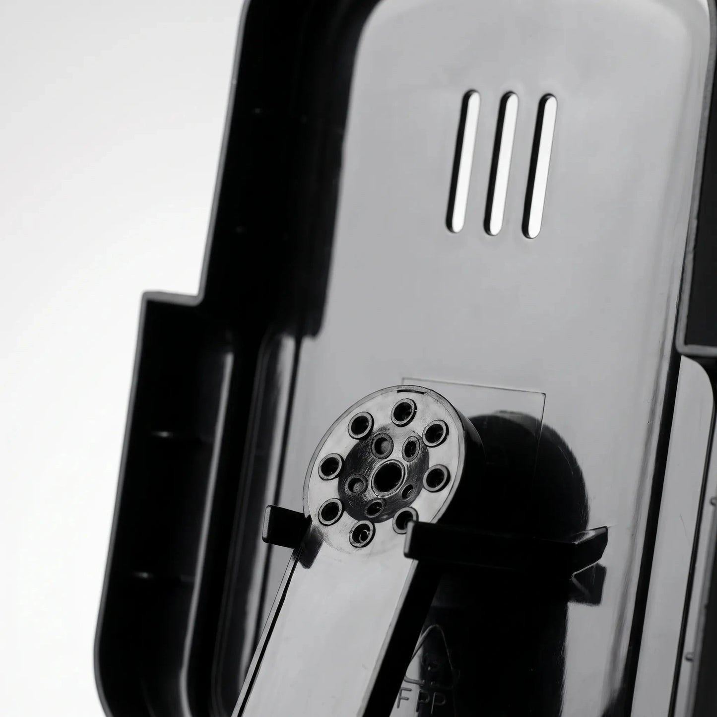 Of the coffee maker's intuitive control panel showcasing buttons for brew strength and temperature adjustments