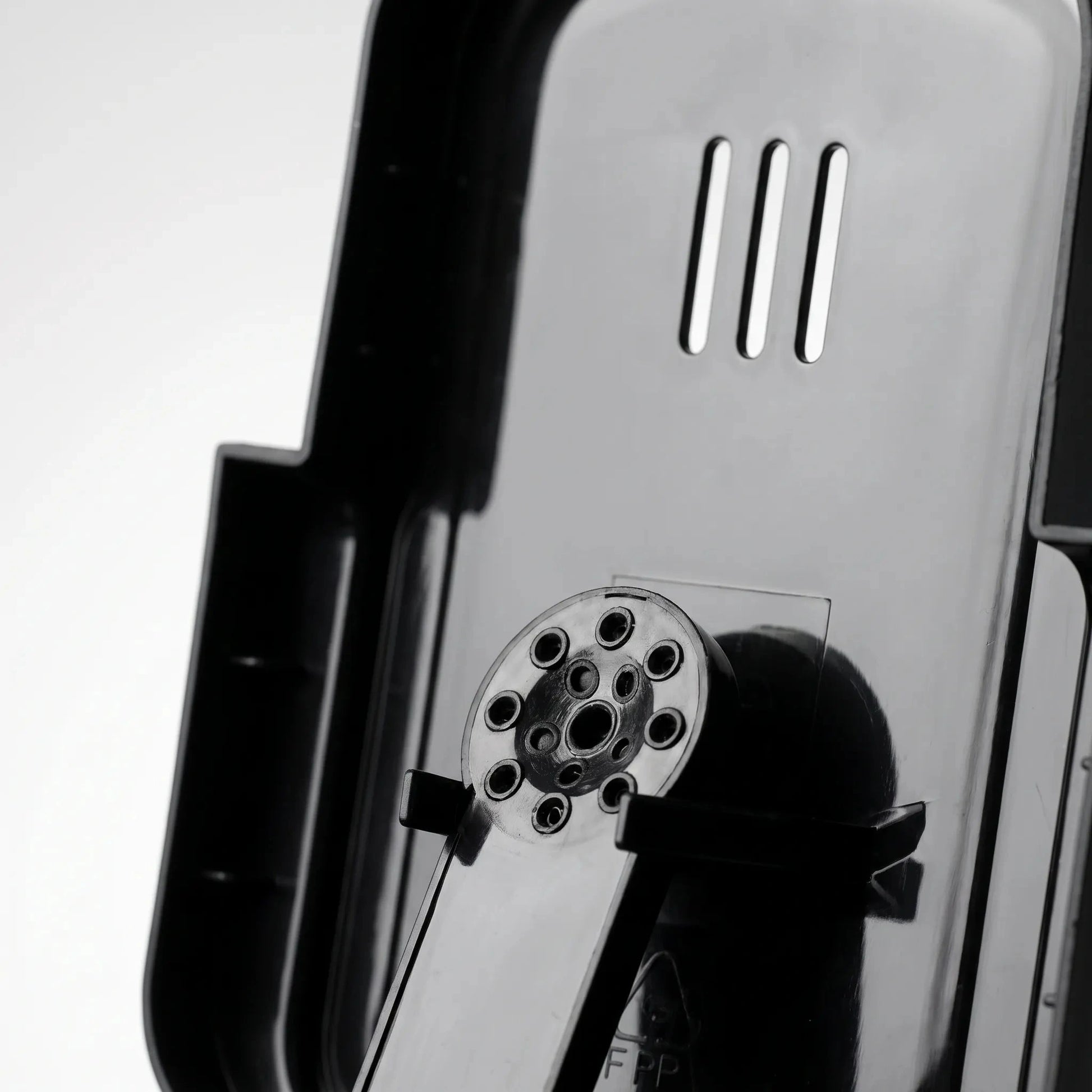 Of the coffee maker's intuitive control panel showcasing buttons for brew strength and temperature adjustments
