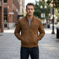 Bomber jacket — Elegante Herenjas In Bomberstijl Toby