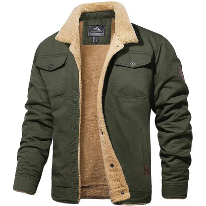 Deavon Timeless Bomber Jacket for Men Olive green S Nora Luxe — view 10 — — view 10