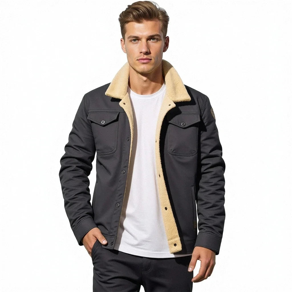Deavon Timeless Bomber Jacket for Men Black S Nora Luxe — view 14 — — view 14
